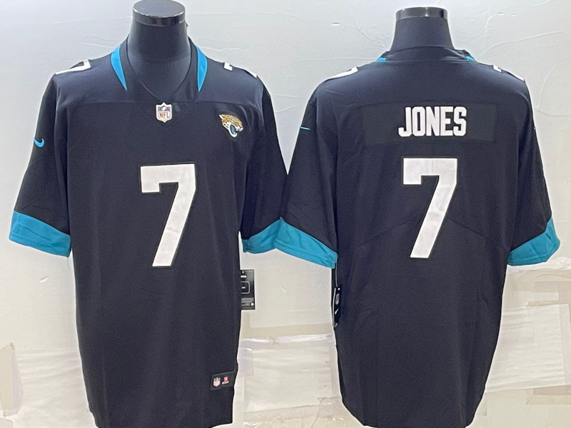Men's Jacksonville Jaguars Zay Jones #7 Black Jersey